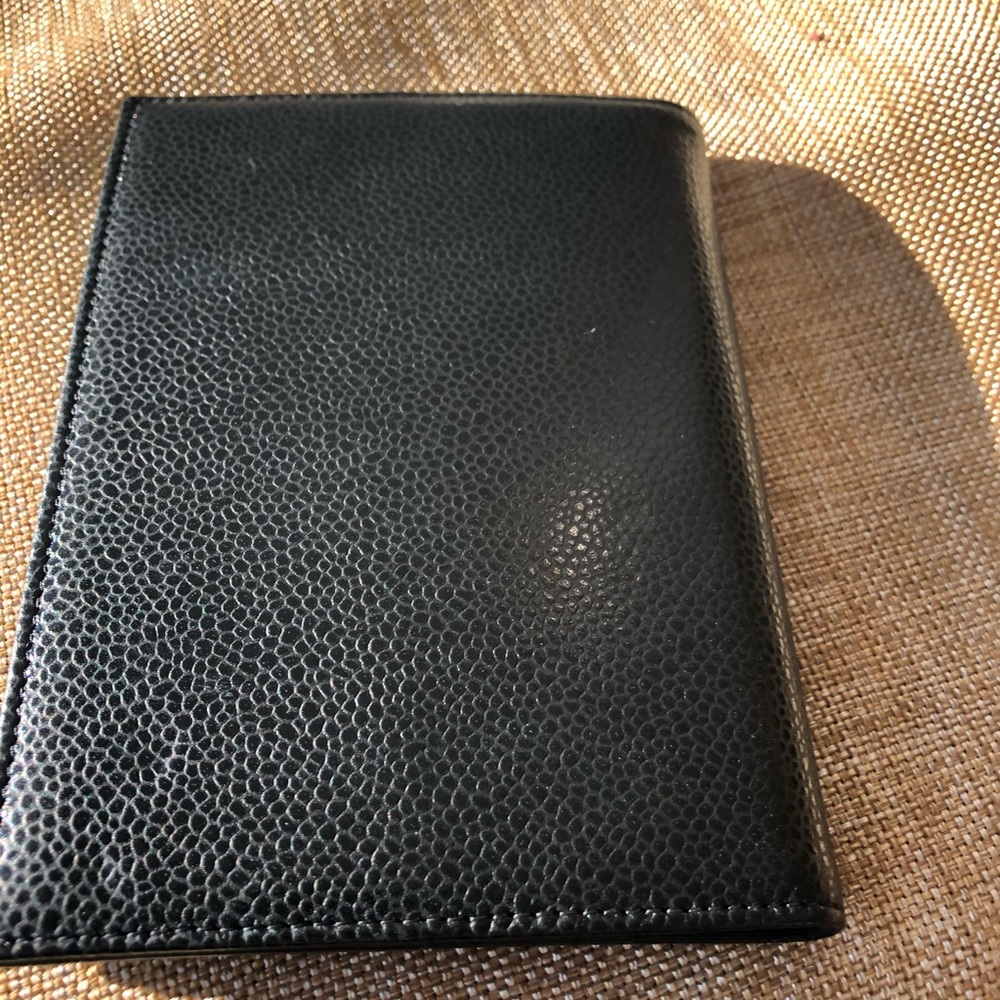 SOLD-Chanel black passport holder - Picture 3 of 6
